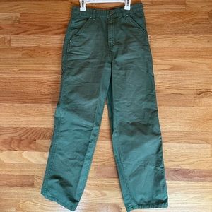 These cargo pants are from urban outfitters. They are a size 26W and very comfy!